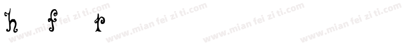 Huni Fredo Regular字体转换